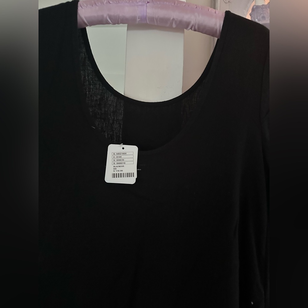 FREE PEOPLE Manda Midi Dress - Black Combo $118 MSRP - Picture 6 of 8